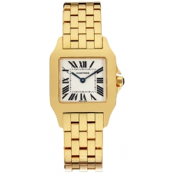 Cartier New Santos 18K Yellow Gold Unisex Watch W25062X9