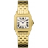 Cartier New Santos Yellow Gold Bracelet Womens Watch W25063X9