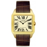 Cartier New Santos Series Yellow Gold Mens Watch W2008751