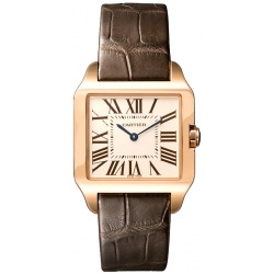 Cartier Santos Dumont 18kt Rose Gold Ladies Watch W2009251