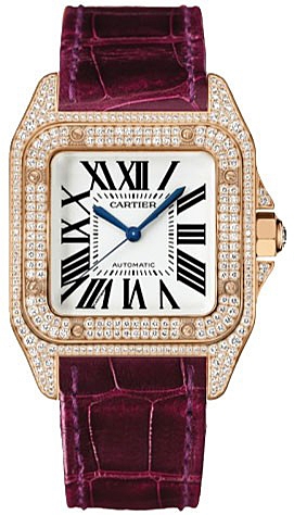 cartier watch with diamond