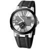Ulysse Nardin Executive Dual Time Steel Watch 243-00-3/421