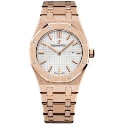 Audemars Piguet Royal Oak Frosted Gold Quartz Watch 67653OR.GG.1263OR.01
