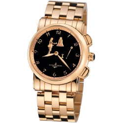 Ulysse Nardin Hourstriker Gold Bracelet Mens Watch 6106-103-8/e2