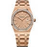 67651OR.ZZ.1261OR.03 Audemars Piguet Royal Oak Quartz 18K Pink Gold Diamond Watch