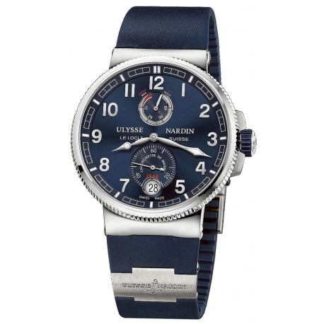 Ulysse Nardin Marine Blue Chronometer Watch 1183-126-3/63
