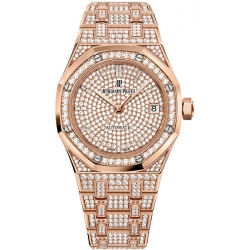 15452OR.ZZ.1258OR.02 Audemars Piguet Royal Oak Diamond Watch