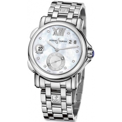 Ulysse Nardin GMT Big Date Womens Bracelet Watch 243-22-7/391