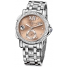 Ulysse Nardin GMT Big Date Womens Diamond Watch 243-22B-7/30-09