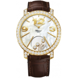 Chopard Happy Diamonds Womens Yellow Gold Watch 207450-0005
