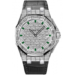 67543BC.ZZ.D204CR.01 Audemars Piguet Royal Oak Offshore Quartz Diamond Watch