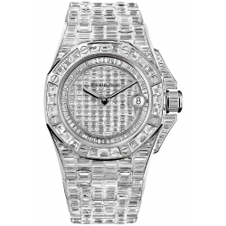 67543BC.ZZ.9185BC.01 Audemars Piguet Royal Oak Offshore Quartz Diamond Watch