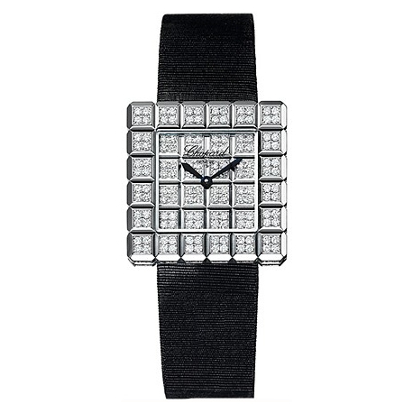 Chopard Ice Cube Womens Diamond White Gold Watch 136815-1002