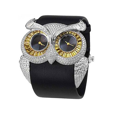 Chopard Animal World High Jewelry Diamond Womens Owl Watch
