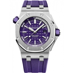 15710ST.OO.A077CA.01 Audemars Piguet Royal Oak Offshore Diver Round-The-Clock-Purple Watch