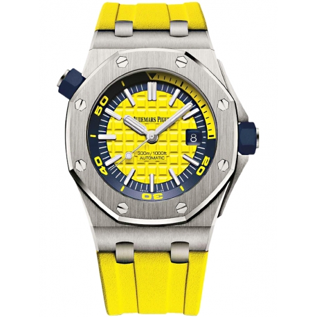 15710ST.OO.A051CA.01 Audemars Piguet Royal Oak Offshore Diver Yellow Watch