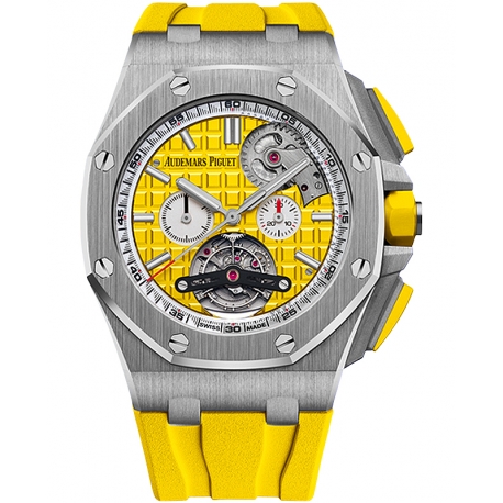 26540ST.OO.A051CA.01 Audemars Piguet Royal Oak Offshore Tourbillon Chronograph Yellow Watch