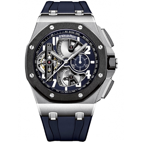 26388PO.OO.D027CA.01 Audemars Piguet Royal Oak Offshore Tourbillon Chronograph Openworked Watch