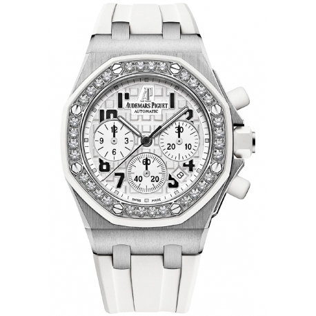 26048SK.ZZ.D010CA.01 Audemars Piguet Royal Oak Offshore Chronograph Diamond Watch
