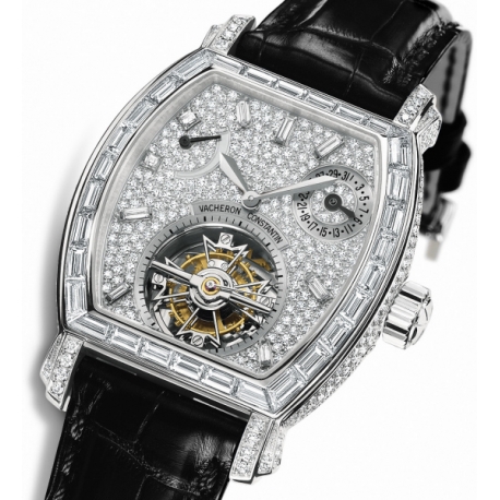 Vacheron Constantin Malte Diamond Tourbillon Watch 30670/000P-9155