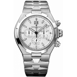 Vacheron Constantin Overseas Mens Steel Bracelet Watch 49150/B01A-9095