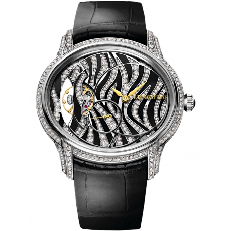 77249BC.ZZ.A102CR.01 Audemars Piguet Millenary Hand-Wound Diamond Zebra Watch