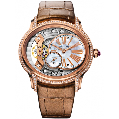 77247OR.ZZ.A812CR.01 Audemars Piguet Millenary Hand-Wound 18K Pink Gold Watch