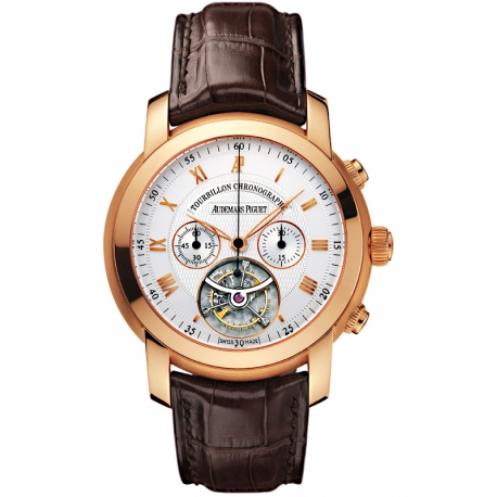 26010OR.OO.D088CR.01 Audemars Piguet Jules Tourbillon Chronograph 18K Pink Gold Watch