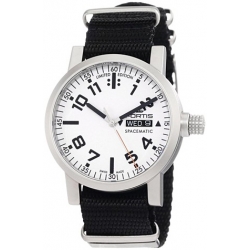 Fortis Spacematic Automatic White Dial Mens Watch 623.22.42N.01