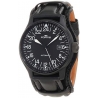 Fortis 24 Hour Pvd Series Black Dial Mens Watch 596.18.41L
