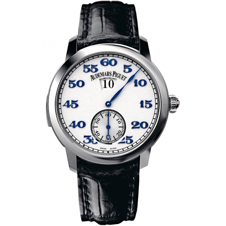 26151PT.OO.D028CR.01 Audemars Piguet Jules Minute Repeater Jumping Hours Platinum Watch