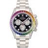 116599-RBOW Rolex Cosmograph Daytona Rainbow Sapphire 18K White Gold Watch