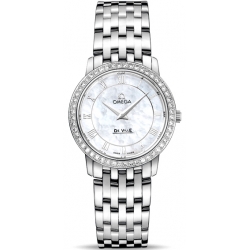 Omega De Ville Prestige Womens Diamond Watch 413.15.27.60.05.001