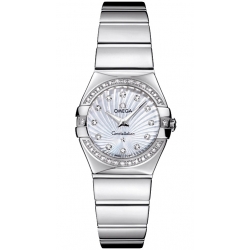 Omega Constellation 09 Womens Steel Bracelet Watch 123.15.24.60.55.004