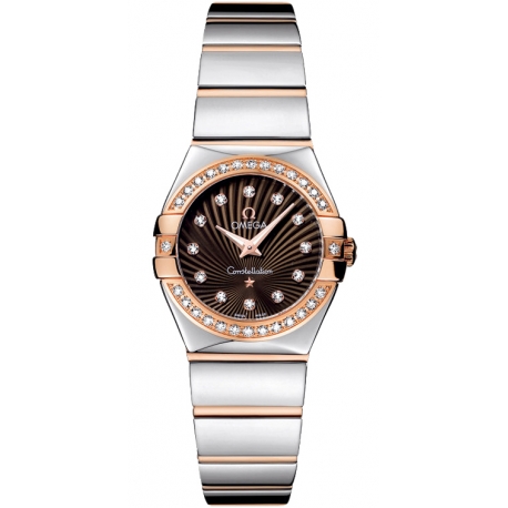 omega women's diamond watch