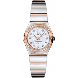 Omega Constellation 09 Womens 2 Tone Watch 123.25.24.60.55.005