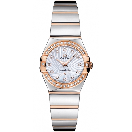 Omega Constellation 09 Womens Diamond Watch 123.25.24.60.55.006