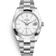 Rolex Datejust 41 Steel White Dial Smooth Bezel Oyster Watch 126300