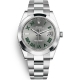 Rolex Datejust 41 Steel Slate Dial Smooth Bezel Oyster Watch 126300