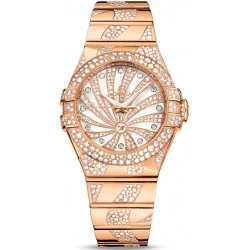 Omega Luxury Edition Womens Diamond Watch 123.55.31.20.55.008