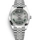 Rolex Datejust 41 Steel Slate Dial Smooth Bezel Jubilee Watch 126300