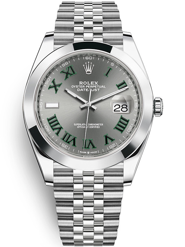 datejust 41 slate dial
