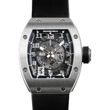 Richard Mille RM 010 Mens Titanium Automatic Watch RM010-TI
