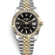 Rolex Datejust 41 Steel Yellow Gold Black Dial Jubilee Watch 126333