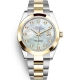 Rolex Datejust 41 Steel Yellow Gold Diamond MOP Dial Oyster Watch 126303