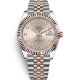 Rolex Datejust 41 Steel Everose Gold Diamond Sundust Dial Jubilee Watch 126331