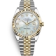 Rolex Datejust 41 Steel Yellow Gold Diamond MOP Dial Jubilee Watch 126333
