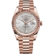 Rolex Day-Date 40 Everose Gold Diamond Sundust Dial President Watch 228235