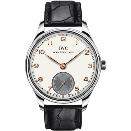 IWC Portofino Hand Wound Mens Stainless Steel Watch IW5454-05