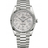 Rolex Day-Date 40 White Gold Diamond Meteorite Dial President Watch 228239